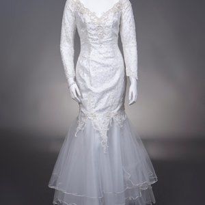 Fit and Flare Wedding Dress